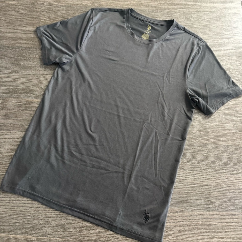 U.S.Polo Assn Men’s Sleepwear T-shirt Size M Gray Short Sleeve Soft Stretch